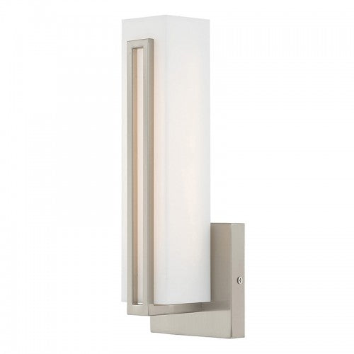 ##Antique Hardware## 8W LED Brushed Nickel ADA Wall Sconce