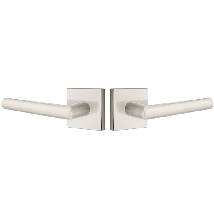 Antique Hardware Emtek Solid Brass Stuttgart Lever With Square Rosette EMTEK LEVER DOOR KNOB