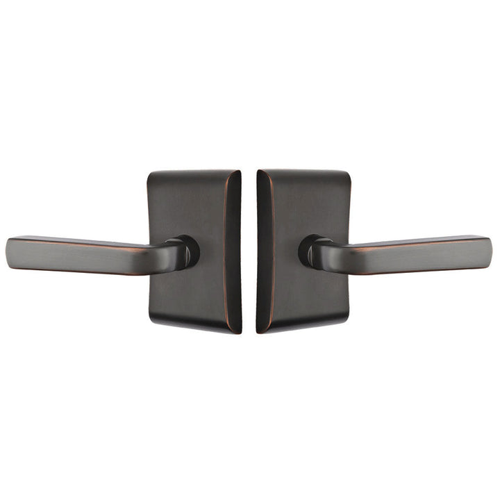 ##Antique Hardware## Solid Brass Sion Lever With Neos Rosette