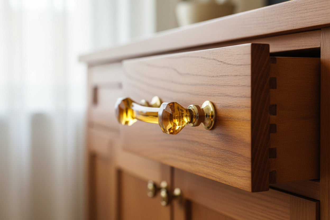 4 Inch Overall (3 Inch c-c) Real Glass Old Town Octagon Shape Cabinet Pulls (Several Colors Available) 4 Inch Overall (3 Inch c-c) Real Glass Old Town Octagon Shape Cabinet Pulls (Several Colors Available)