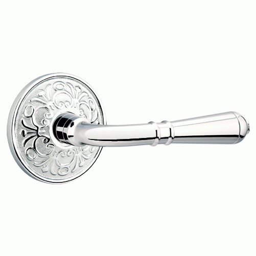 ##Antique Hardware## Emtek Solid Brass Turino Lever With Lancaster Rosette (Many Finishes Available)