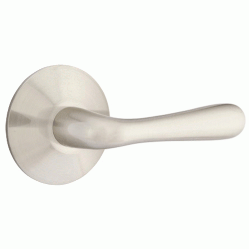 ##Antique Hardware## Emtek Solid Brass Basel Lever With Modern Rosette (Several Finish Options)