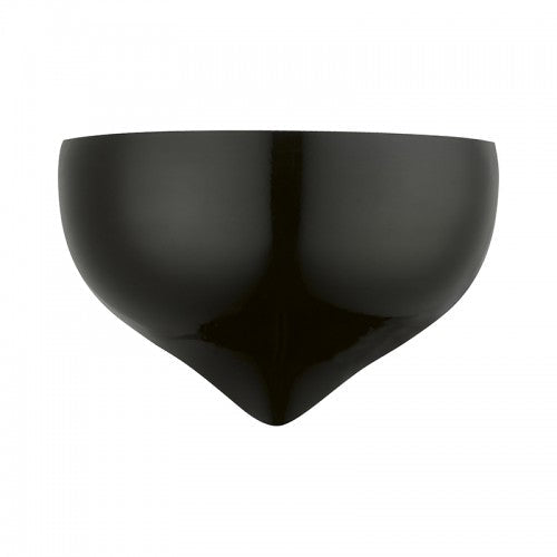 ##Antique Hardware## 1 Light Shiny Black Wall Sconce