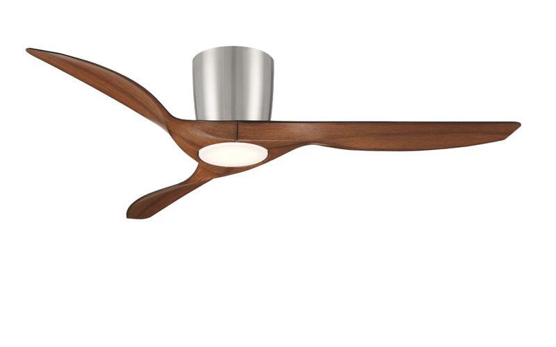 Antique Hardware Delta 52 Inch Indoor/Outdoor Smart Flush Mount Ceiling Fan Ceiling Fan