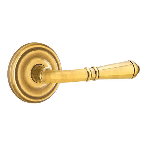##Antique Hardware## Emtek Solid Brass Turino Lever With Regular Rosette (Many Finishes Available)