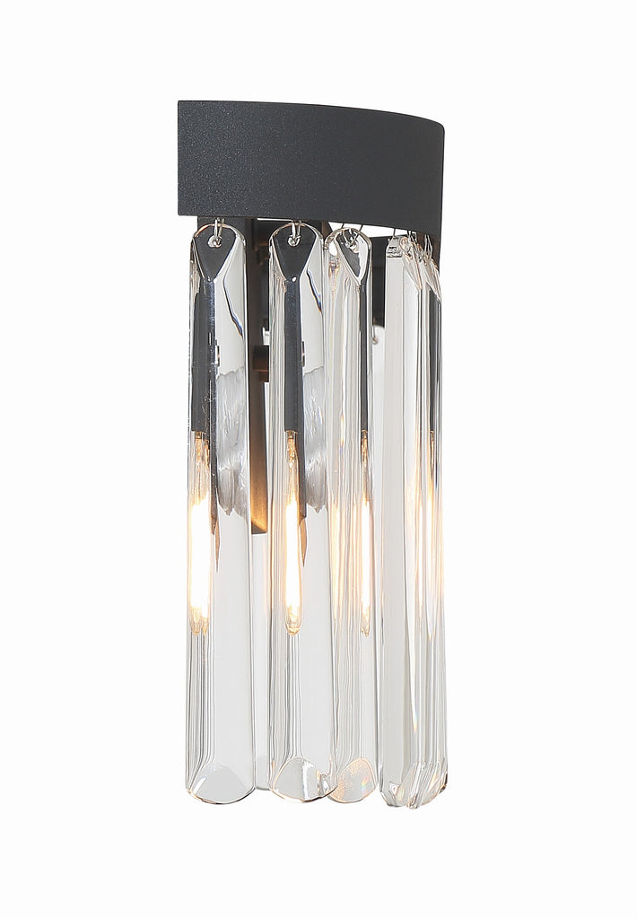 ##Antique Hardware## Emory 4 Light Black Forged Bathroom Vanity