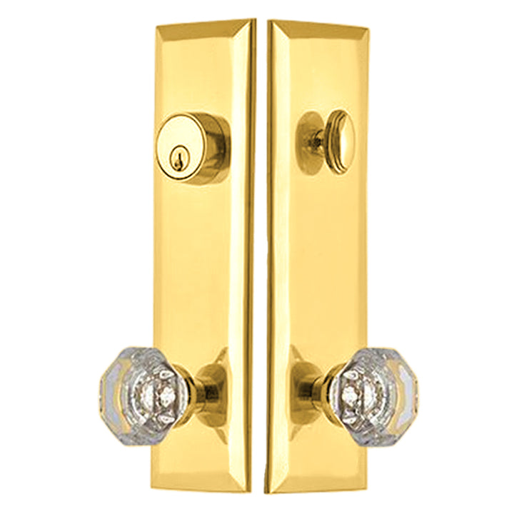 Quaker Style Single-Door Deadbolt Entryway Set (Several Finish Options)