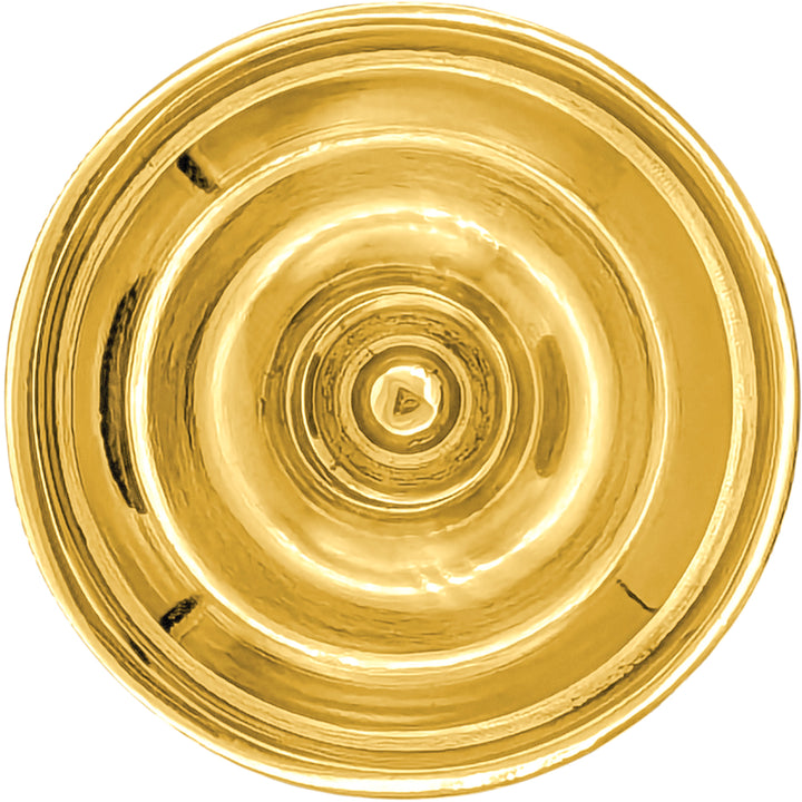 2 5/8 Inch Modern Brass Round Disc Cabinet & Furniture Knob (Several Finishes Available)