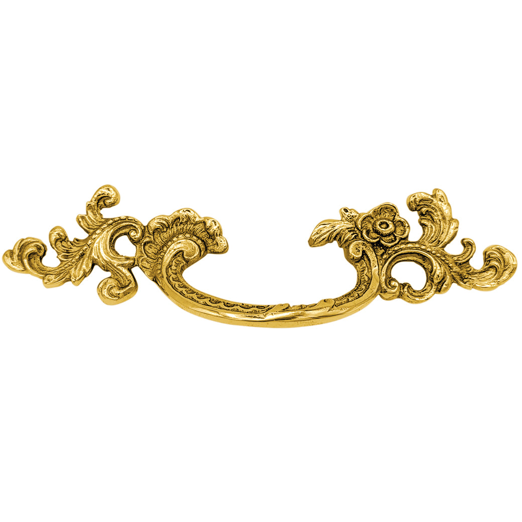 6 1/2 Inch (3 1/8 inch c-c) Filigree Rococo Pull (Several Finishes Ava – Antique  Hardware Supply