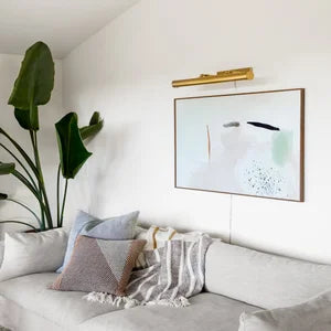 ##Antique Hardware## Holly Plug-In Picture Light