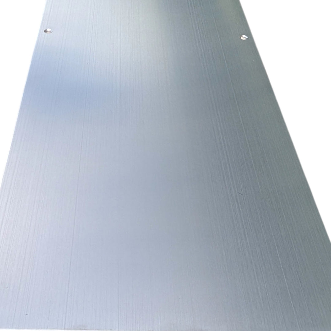 ##Antique Hardware## 6 Inch x 34 Inch Stainless Steel Kick Plate (Satin Nickel Finish)