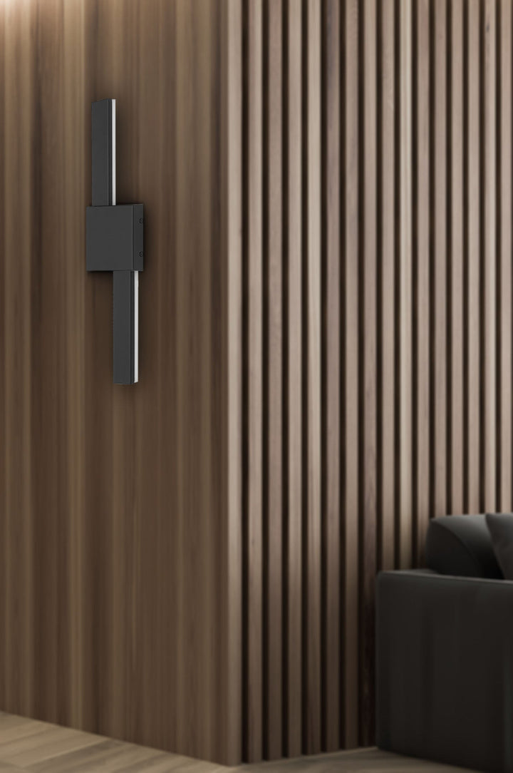 ##Antique Hardware## JACA LED TWIN BACKLIT WALL SCONCE