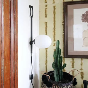 ##Antique Hardware## Gina Plug-In Sconce