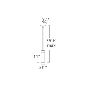 ##Antique Hardware## Elementum LED Pendant