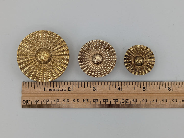 ##Antique Hardware## 1 1/2 Art Deco Style Round Cabinet and Furniture Knob (Several Finishes Available)