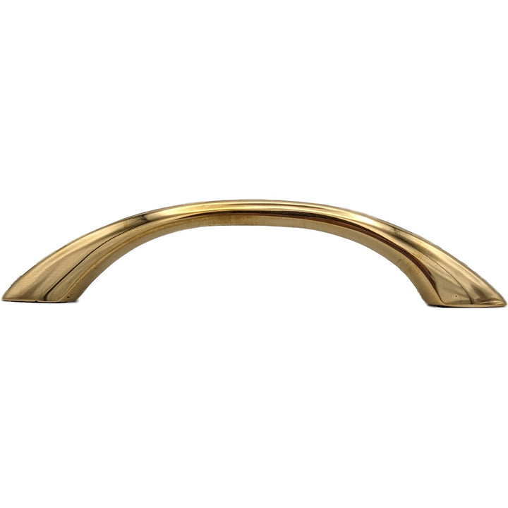 ##Antique Hardware## 5 Inch Overall (4 Inch c-c) Traditional Solid Brass Pull (Several Finishes Available)