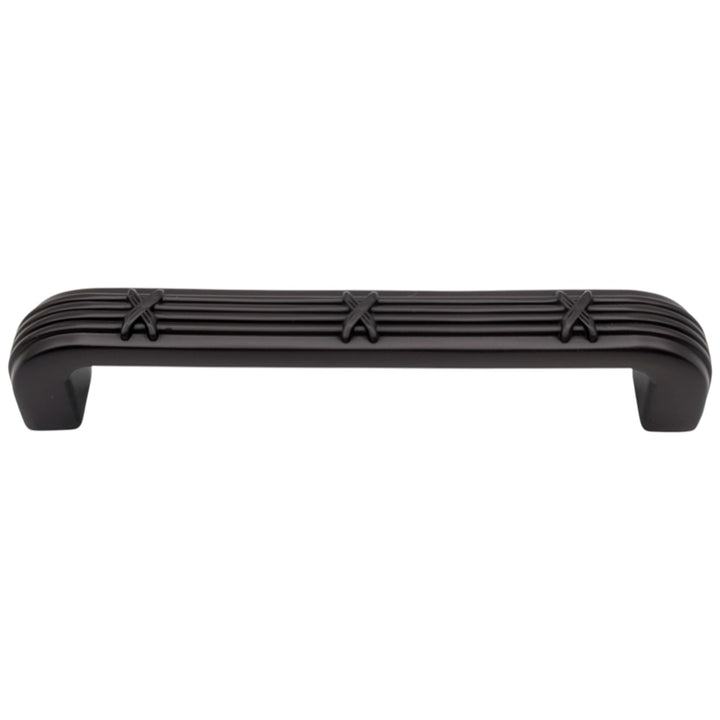 5 inch Overall (4.5 inch C-C) Ribbon & Reed Trellis Cabinet Pull (Several Finishes Available) (Copy) (Copy)