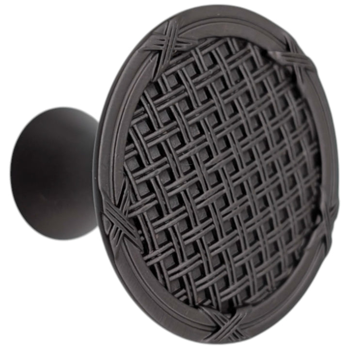 ##Antique Hardware## 1 1/2 inch Ribbon & Reed Trellis Cabinet Knob (Several Finishes Available)