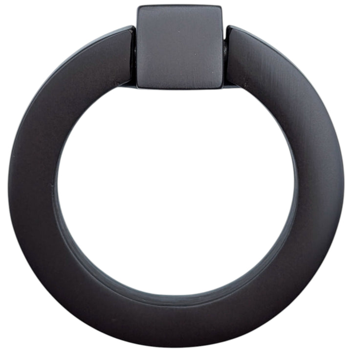 ##Antique Hardware## 2 1/2 Inch Mission Style Solid Brass Drawer Ring Pull (Several Finishes Available)