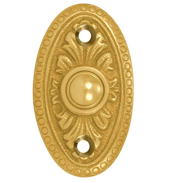 Brass Doorbell Push Button Avalon Style – Antique Hardware Supply