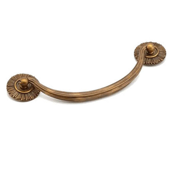 antique dresser pulls 2 1/8 Inch (5 1/2 Inch c-c) Sunburst Cabinet Bail Pull with Rosettes – Antique  Hardware Supply