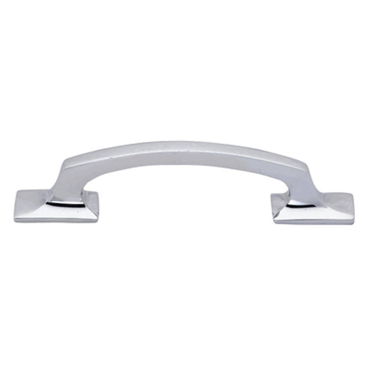 Antique Hardware 5 1/4 Inch Overall (3 3/4 Inch c-c) Traditional Solid Brass Pull CABINET PULL