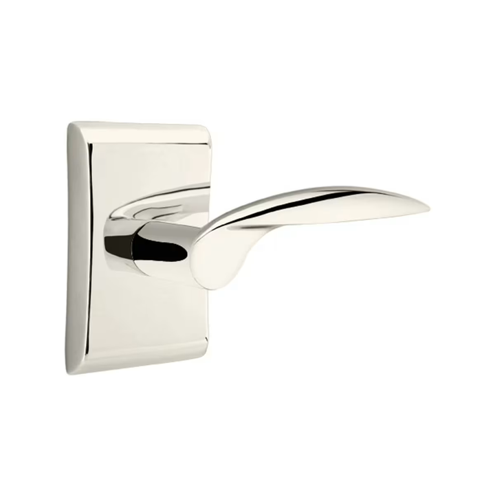 ##Antique Hardware## Emtek Solid Brass Mercury Lever With Neos Rosette (Several Finish Options)