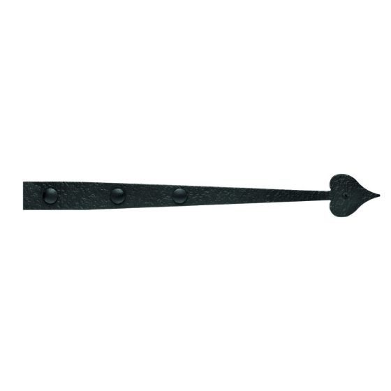 17 1/16 Inch Rough Iron Heart Dummy Strap