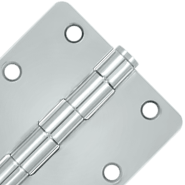 Antique Hardware 3 1/2 Inch x 3 1/2 Inch Heavy Duty Steel Hinge HINGE