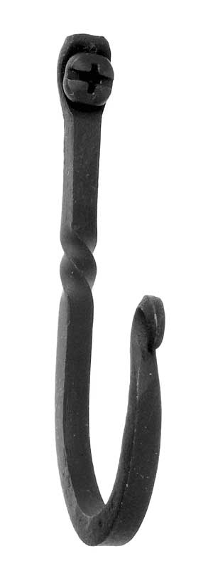 Antique Hardware Colonial 3 1/2 Inch Hand Forged Utility Style Hook HOOK