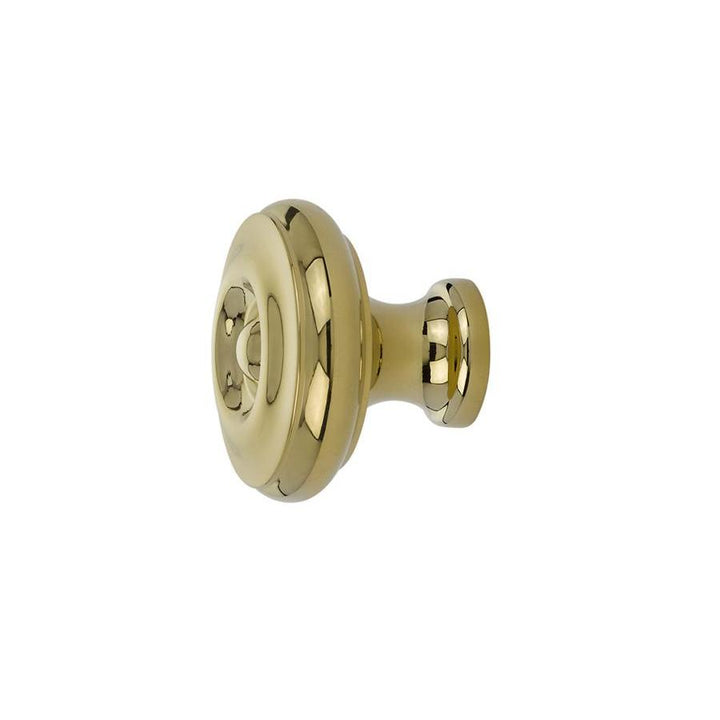 ##Antique Hardware## Emtek 1 Inch Solid Brass Waverly Cabinet & Furniture Knob