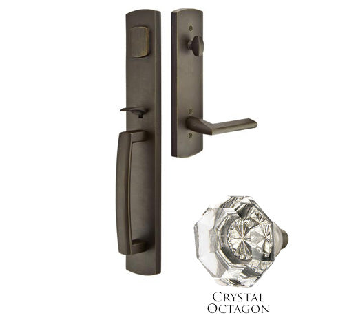 ##Antique Hardware## Solid Brass Brighton Style Entryway Set