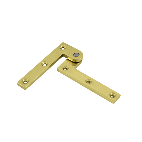 Antique Hardware 3 7/8 x 5/8 x 1 5/8 Inch Solid Brass Pivot Hinge PIVOT-HINGE