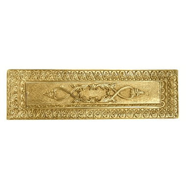 Mail Slot - 3 In. X 10 In. - PVD Polished Brass