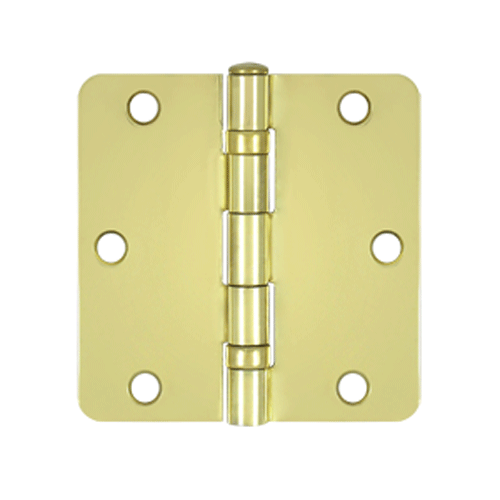 Antique Hardware 3 1/2 Inch x 3 1/2 Inch Ball Bearing Steel Hinge HINGE