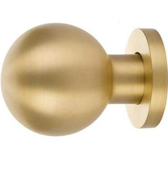 Antique Hardware Emtek 1 Inch Solid Brass Globe Cabinet & Furniture Knob CABINET KNOB