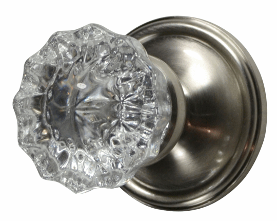 ##Antique Hardware## Traditional Crystal Knob Wall Mount Robe Hook (Several Finish Options)