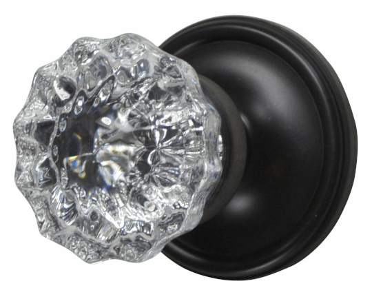 ##Antique Hardware## Traditional Crystal Knob Wall Mount Robe Hook (Several Finish Options)