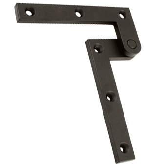 Antique Hardware 4 3/8 x 5/8 x 1 7/8 Inch Solid Brass Pivot Hinge HINGE