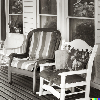 Creating a Vintage-Style Porch