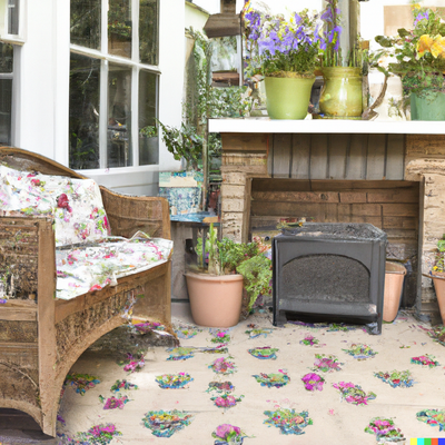 Creating a Vintage-Style Outdoor Entertainment Area