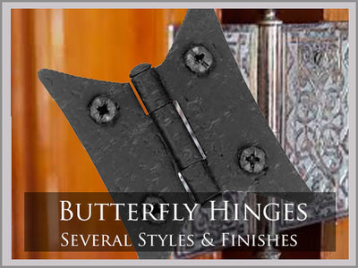 Cabinet Butterfly Hinge Antique Hardware