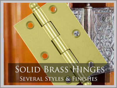 Antique Solid Brass Cabinet Hinge Hardware