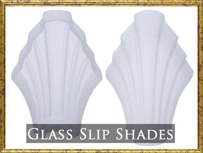 GLASS SLIP SHADES ANTIQUE HARDWARE SUPPLY