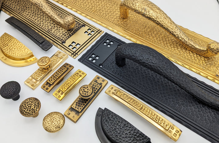 Arts and Crafts style architectural hardware