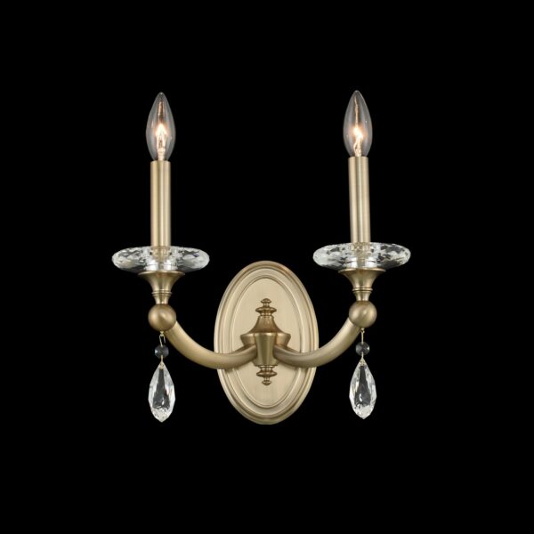 ##Antique Hardware## Floridia 2 Light Wall Bracket