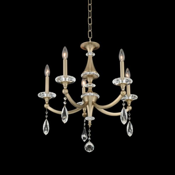 ##Antique Hardware## Floridia 5 Light Chandelier