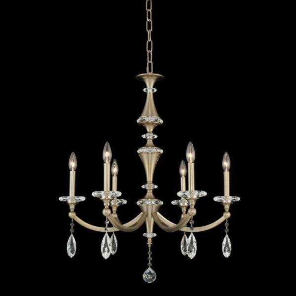 ##Antique Hardware## Floridia 6 Light Chandelier