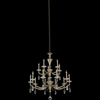 Floridia (10+5) Light 2 Tier Chandelier