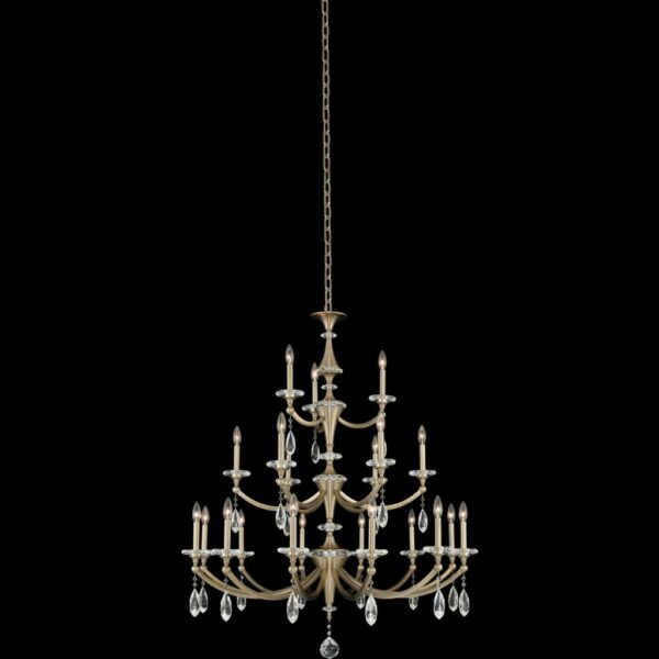 ##Antique Hardware## Floridia (12+6+3) Light 3 Tier Chandelier